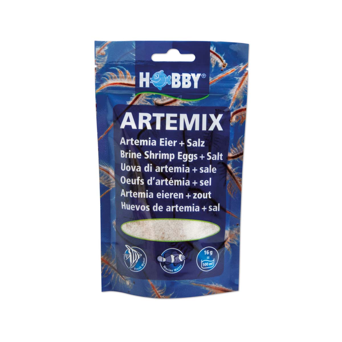 Hobby Artemix, Eier + Salz 195 g für 6 l Hobby Artemix, Eier + Salz 195 g für 6 l von Hobby Aquaristik