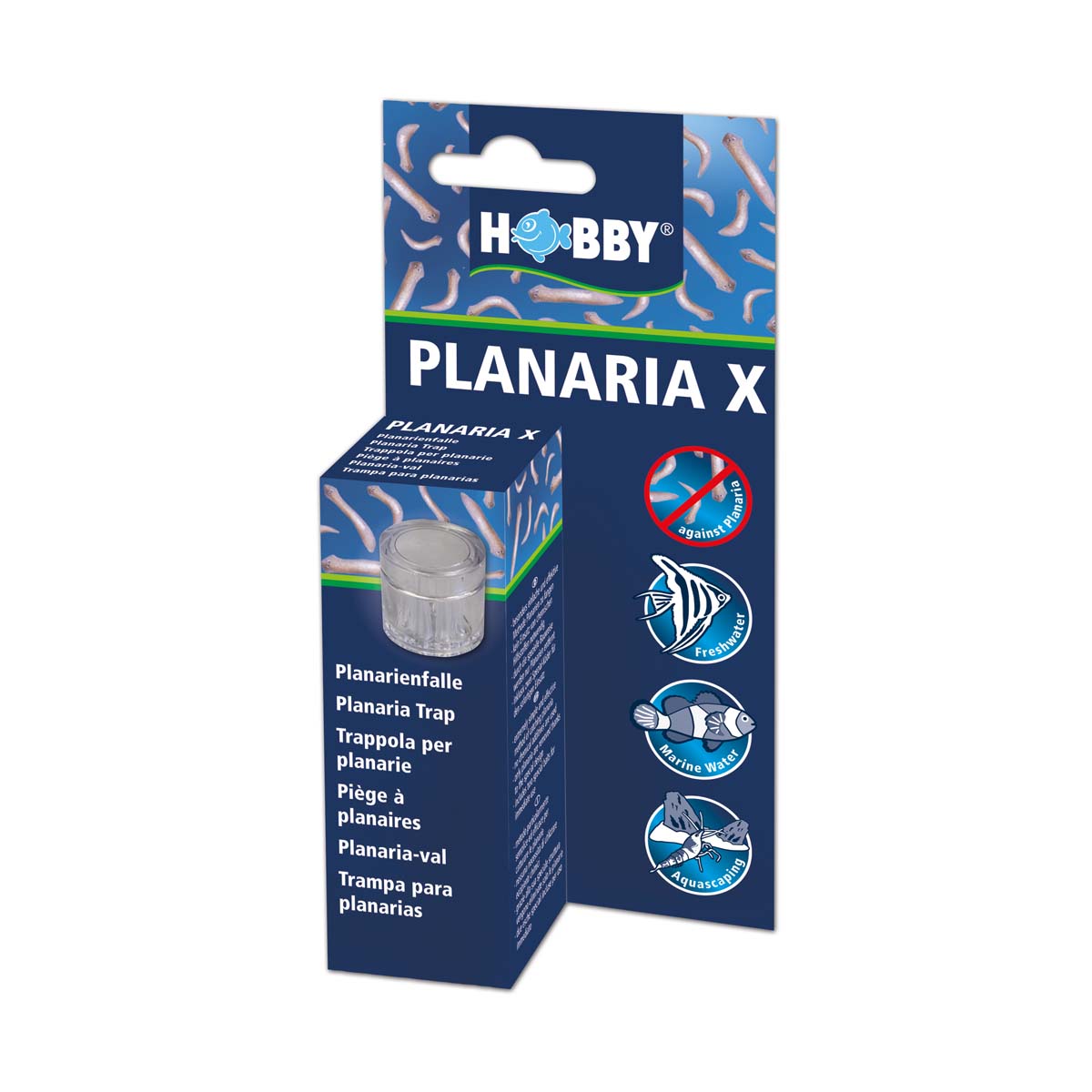 Hobby Planarienfalle Planaria X mit 2x Köder von Hobby Aquaristik