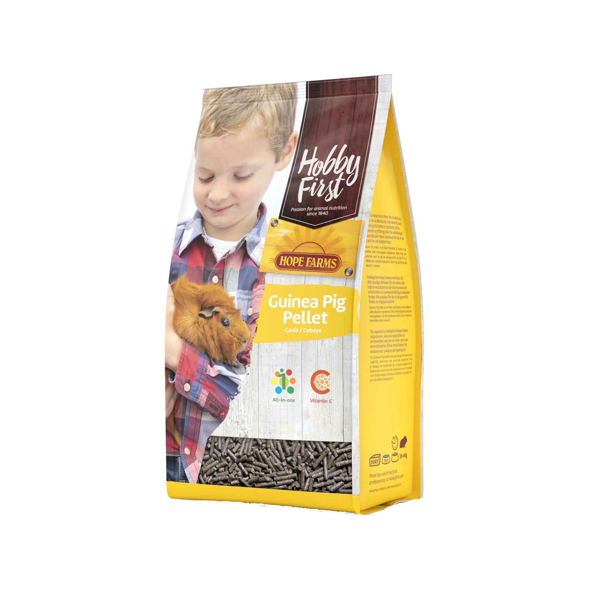 Hobby First HopeFarms Guinea Pig Pellet - 4 kg Hobby First HopeFarms Guinea Pig Pellet - 4 kg von Hobby First