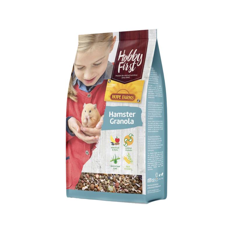 Hobby First HopeFarms Hamster Granola - 800 g Hobby First HopeFarms Hamster Granola - 800 g von Hobby First