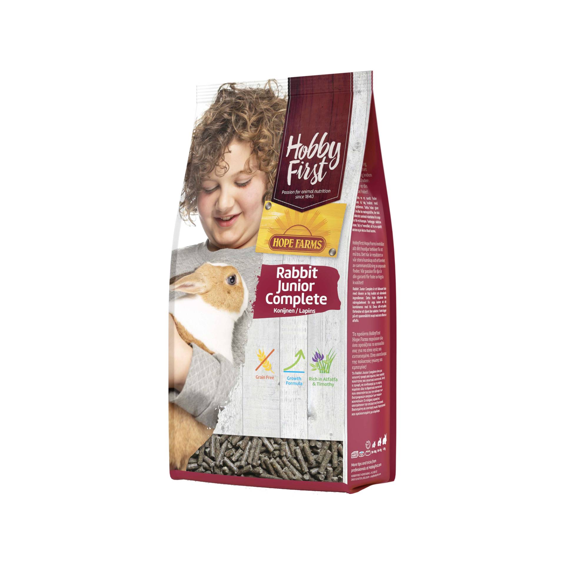Hobby First HopeFarms Rabbit Junior Complete - 1,5 kg Hobby First HopeFarms Rabbit Junior Complete - 1,5 kg von Hobby First