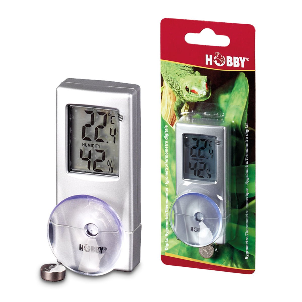 Hobby Digitales Hygrometer/Thermometer Hobby Digitales Hygrometer/Thermometer von Hobby Terraristik