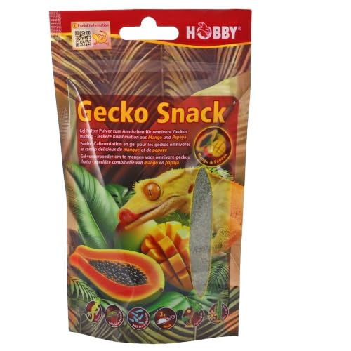 Hobby Terraristik Gecko Snack Mango/Papaya – Fruchtiges Gel-Futter für Omnivore Geckos | 1 Stück | Mit Insektenmehl, Probiotika & Präbiotika für gesunde Verdauung und Farbenpracht Hobby Terraristik Gecko Snack Mango/Papaya – Fruchtiges Gel-Futter für Omnivore Geckos | 1 Stück | Mit Insektenmehl, Probiotika & Präbiotika für gesunde Verdauung und Farbenpracht von Hobby