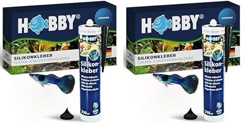 HOBBY Aquaristik Silikonkleber I 310 ml Kartusche I hochelastischer Silikon für Aquarien I alterungs- & witterungsbeständiger Aquarien-Silikon I Aquarienkleber UV- & temperaturresistent I schwarz HOBBY Aquaristik Silikonkleber I 310 ml Kartusche I hochelastischer Silikon für Aquarien I alterungs- & witterungsbeständiger Aquarien-Silikon I Aquarienkleber UV- & temperaturresistent I schwarz von Hobby