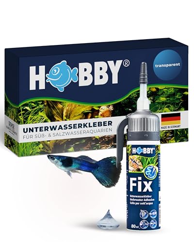 Hobby 11968 Fix Unterwasserkleber, Kartusche, 80 ml, transparent, von Hobby