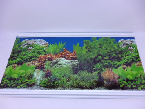 Hobby 31135 Fotorückwandzuschnitt Pflanzen 8, marin blau von Hobby