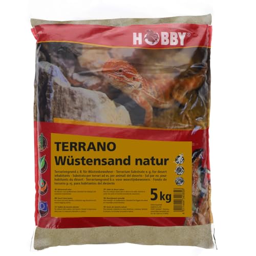 Hobby 34085 Terrano Wüstensand, Natur, Durchmesser 0,1-0,4 mm, 5 kg von Hobby