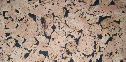 HOBBY Terraristik Kork Rückwand Borneo I schwarz I 60 x 30 x 0,3 cm I 2 Stück I Dünne Presskorkplatte I Auch für Feuchtterrarien geeignet von Hobby