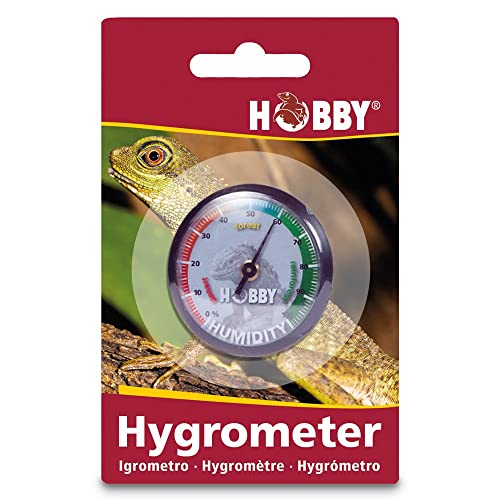 HOBBY Terraristik Analoges Hygrometer I Selbstklebend und präzise von Hobby