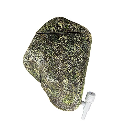 HOBBY Terraristik Trickle Rock I 200 ml I 9 x 8 x 14 cm I Tropftränke I Tropfgeschwindigkeit kinderleicht einzustellen I Besonders hochwertiger Kunststoff von Hobby