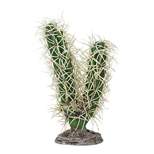 Hobby Terraristik Kaktus Simpson I 9 x 6 x 16 cm I Detailgetreu nachgebildet I I Vollkommen unbedenklich für ihre Pfleglinge von Hobby