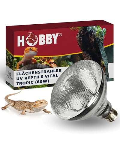 HOBBY Terraristik UV Reptile vital Tropic I UV-Lampe für Terrarien I 80 W I UV- Lampe für die Reptilienhaltung I UV-Flächenstrahler für tropische Reptilien I energieeffizient & langlebig HOBBY Terraristik UV Reptile vital Tropic I UV-Lampe für Terrarien I 80 W I UV- Lampe für die Reptilienhaltung I UV-Flächenstrahler für tropische Reptilien I energieeffizient & langlebig von Hobby