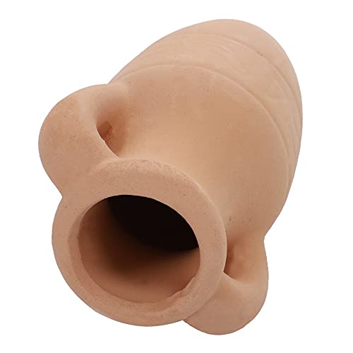 Hobby Aquaristik Amphore Natur S I 14 cm I Formschönes Dekorationselement I Keine Beeinträchtigung der Wasserqualität von Hobby