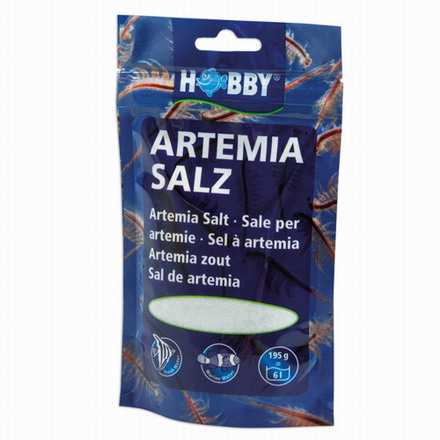 Hobby Artemia Salz - 195 g für 6 Liter - Spezial-Salz für die Aufzucht von Hobby