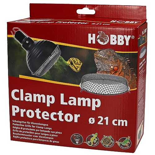 Hobby Clamp Lamp Protector 21 cm, Schutzgitter für Klemmlampen von Hobby