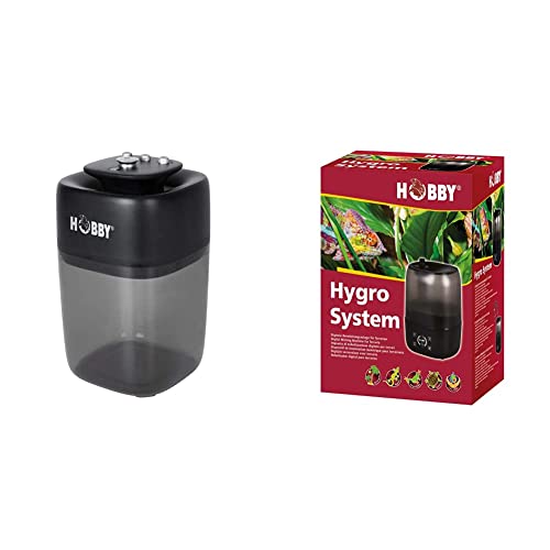 Hobby Easy Rain, regelbare automatische Beregnungsanlage für Terrarien, 1 Stück (1er Pack) & 37249 Hygro System - Digitale Benebelungsanlage für Terrarien von Hobby