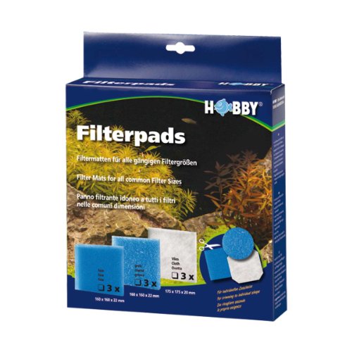 Hobby Filtervlies, 175x175x25 mm, 3 St. von Hobby