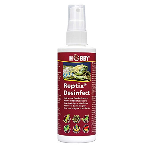 Hobby Reptix Desinfect Hygiene- und Desinfektionsspray für Terrarien, 200 ml Hobby Reptix Desinfect Hygiene- und Desinfektionsspray für Terrarien, 200 ml von Hobby