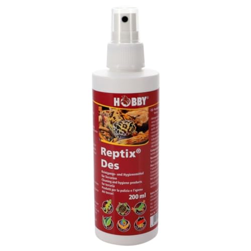 Hobby Reptix des - Reinigungs- und Hygienemittel für Terrarien, 200 ml Hobby Reptix des - Reinigungs- und Hygienemittel für Terrarien, 200 ml von Hobby