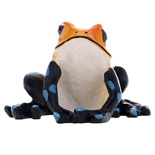 Hobby Terraristik The Frog 2 I 5 x 3,5 x 5 cm I Wirkt täuschend echt I Kunstharz I Für Innen- sowie Außenbereich von Hobby