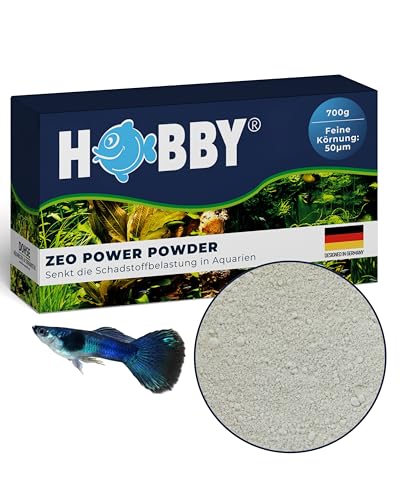 HOBBY Aquaristik Zeo Power Powder I 700 g I Zeolith-Pulver für Aquarien I Aquarium Filtersubstrat zur Wasseraufbereitung I hochwertiges Filtermaterial für Süß- und Meerwasseraquarien von Hobby