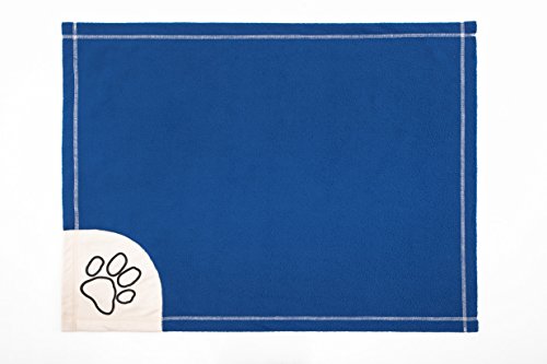 Hobbydog 140 KOCNIE2 Blanket 140X100 cm Blue, L, Blue, 600 g von Hobbydog