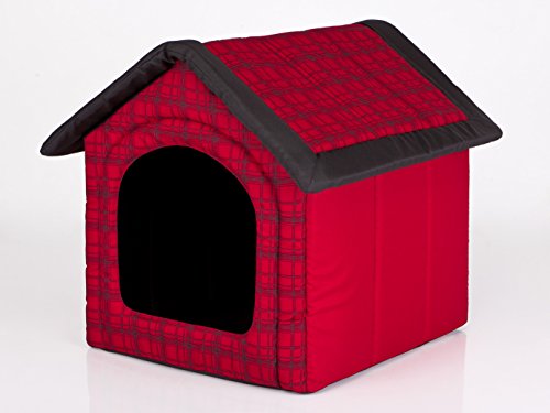 DOGGY Hobbydog R2 BUDCWK12 Doghouse R2 44X38 cm Red with Grid, S, Red, 700 g DOGGY Hobbydog R2 BUDCWK12 Doghouse R2 44X38 cm Red with Grid, S, Red, 700 g von DOGGY