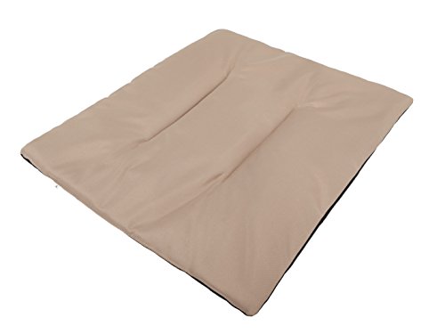 Hobbydog R4 PUBBEZ5 Pillow to Doghouse R4 56X49 cm Beige Codura, L, Beige, 400 g von Hobbydog