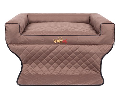 DOGGY Hobbydog R2 ROTJBR1 Royal Trunk Das Lager/Bett, Die Couch für einen Hund Zum Kofferraum, 100 x 80 cm, L, Light braun DOGGY Hobbydog R2 ROTJBR1 Royal Trunk Das Lager/Bett, Die Couch für einen Hund Zum Kofferraum, 100 x 80 cm, L, Light braun von DOGGY