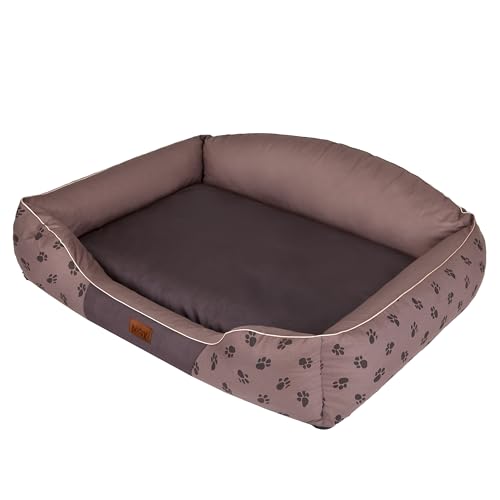 HobbyDog Hundesofa mit Pfoten, King 84 x 65 cm, Hellbraun HobbyDog Hundesofa mit Pfoten, King 84 x 65 cm, Hellbraun von DOGGY