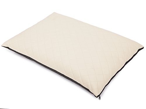 Hobbydog L MELBES11 Dog Mattress Elite L 54X37 cm Beige Leatherette, L, Beige, 800 g von Hobbydog