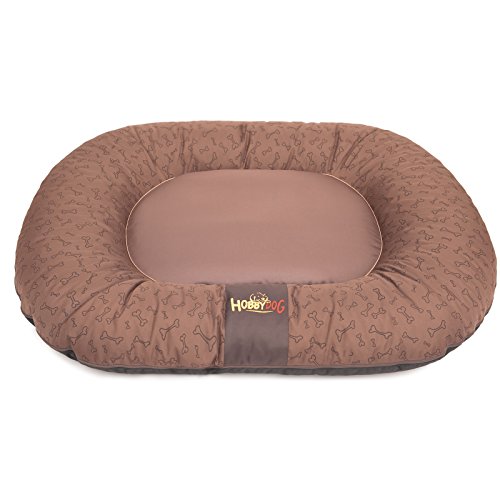 Hobbydog L PPRJBK4 Dog Bed Pontoon L 65X90 cm Light BRWN, L, Brown, 2.4 kg von Hobbydog