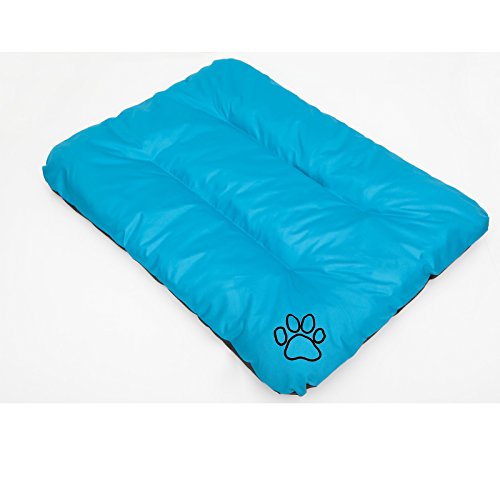 DOGGY Hobbydog R1 EKONIE8 Hundebett ECO Schlafplatz Ruheplatz Hundematratze Hundekissen, 90 x 60 cm, L, blau DOGGY Hobbydog R1 EKONIE8 Hundebett ECO Schlafplatz Ruheplatz Hundematratze Hundekissen, 90 x 60 cm, L, blau von DOGGY