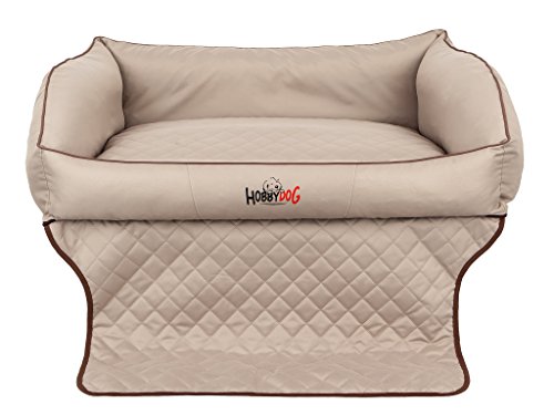 Hobbydog R2 ROTBEZ5 Royal Trunk Das Lager/Bett, Die Couch für einen Hund Zum Kofferraum, 100 x 80 cm, L von Hobbydog