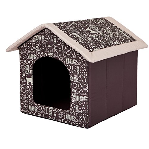 Hobbydog R3 BUDNAP7 Doghouse R3 52X46 cm Subtitles, M, Brown, 1.1000000000000001 kg von Hobbydog