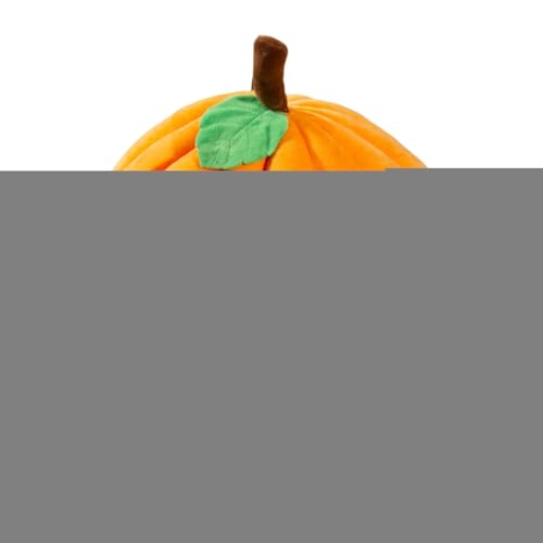 Hobngmuc Halloween Katzenbett, Haustierhöhlenbett - Kürbisförmige Betten für kleine Hunde, Nest, Haustier, Kätzchen, Halloween-Höhle - Weiches Haustierzeltbett, bequemes Haustierhöhlenbett für von Hobngmuc
