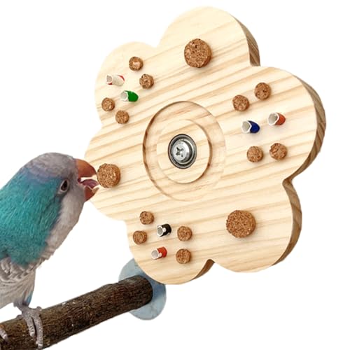 Hobngmuc Hamster-Kauspielzeug aus – Hamsterzahnschleifspielzeug, Lovebird-Kaugerät für Papageien, Wellensittiche, Stressabbau-Werkzeug für Vögel von Hobngmuc