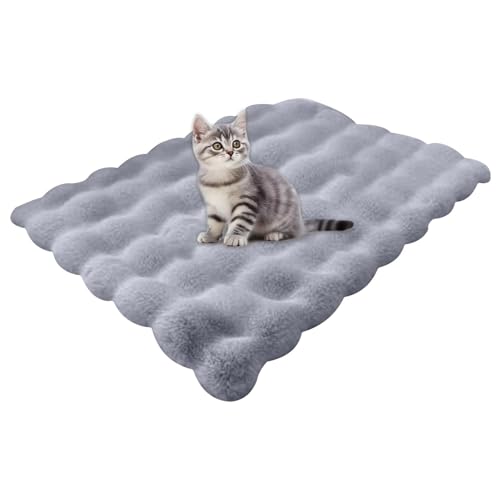 Hobngmuc Hundekäfigmatte waschbar, Katzenunterlage zum Schlafen - Katzenkissen Hundeschlafmatte | Hundehüttenunterlage, Katzenwärmematte, Hundebettmatte, rutschfest, waschbar, Katzenbett für drinnen, Hobngmuc Hundekäfigmatte waschbar, Katzenunterlage zum Schlafen - Katzenkissen Hundeschlafmatte | Hundehüttenunterlage, Katzenwärmematte, Hundebettmatte, rutschfest, waschbar, Katzenbett für drinnen, von Hobngmuc
