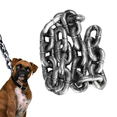 Hobngmuc Hundeleinen für mittelgroße Hunde, Kettenhundeleinen | 2M/6,56 Ft große Hundeseile Lange Haustierleinen | Hundetrainingsleinen. Lustige, stoßdämpfende Hundeleine für das Training beim von Hobngmuc