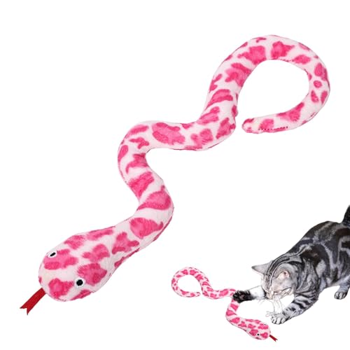Hobngmuc Katzenminze-Schlange, Kauspielzeug mit Katzenminze, Übungsspielzeug, Zahnen, Kauspielzeug, weiches Plüschtier, reduziert Langeweile für Hauskatzen Hobngmuc Katzenminze-Schlange, Kauspielzeug mit Katzenminze, Übungsspielzeug, Zahnen, Kauspielzeug, weiches Plüschtier, reduziert Langeweile für Hauskatzen von Hobngmuc