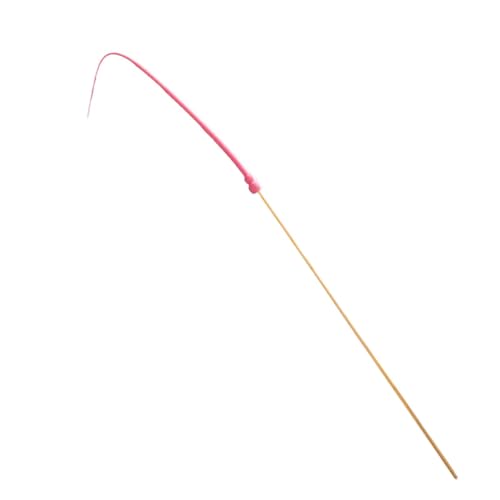 Hobngmuc Katzenstab-Spielzeug, Katzenstabstab - Katzenspielzeugstab Silikon Teaser Mäuseschwanz Zauberstab - Tragbarer Haustierstab, lustiger Stab, interaktives Spielzeug für Katzen, Haustiere, Hobngmuc Katzenstab-Spielzeug, Katzenstabstab - Katzenspielzeugstab Silikon Teaser Mäuseschwanz Zauberstab - Tragbarer Haustierstab, lustiger Stab, interaktives Spielzeug für Katzen, Haustiere, von Hobngmuc