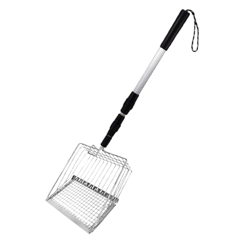 Hobngmuc Katzentoilette Scooper, Müllschaufel | Langstudsige Cat Müllschaufel,Ergonomische Weitmäul-Pooper-Sifter für Haushaltsrangierer-Haustierpflege im Freien Hobngmuc Katzentoilette Scooper, Müllschaufel | Langstudsige Cat Müllschaufel,Ergonomische Weitmäul-Pooper-Sifter für Haushaltsrangierer-Haustierpflege im Freien von Hobngmuc