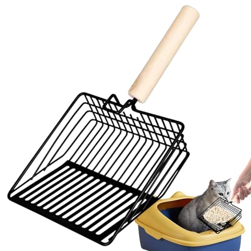 Hobngmuc Kitten Pooper Lifter,Katzenstreuschaufel | Kotsiebung mit langem Griff,Abriebfeste, ergonomische Katzenstreuschaufel zum Kotsieben Hobngmuc Kitten Pooper Lifter,Katzenstreuschaufel | Kotsiebung mit langem Griff,Abriebfeste, ergonomische Katzenstreuschaufel zum Kotsieben von Hobngmuc