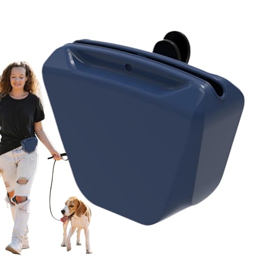 Hobngmuc Leckerlibeutel zum Anklippen – Silikon-Leckerli-Halter für Hundetraining, tragbare Leckerlibeutel mit Haustier-Trainings-Clicker, leicht zu reinigen, für Welpentraining oder Spaziergänge mit Hobngmuc Leckerlibeutel zum Anklippen – Silikon-Leckerli-Halter für Hundetraining, tragbare Leckerlibeutel mit Haustier-Trainings-Clicker, leicht zu reinigen, für Welpentraining oder Spaziergänge mit von Hobngmuc
