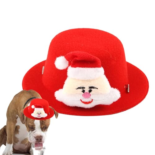 Hobngmuc Weihnachts-Hundemütze, Haustier-Nikolausmütze, Weihnachtshundekostüme mit Weihnachtsmann-Elch-Design, Hunde-Weihnachtsoutfit, Katze, Hund, Weihnachtsmütze, Weihnachts-Cosplay-Anziehzubehör, Hobngmuc Weihnachts-Hundemütze, Haustier-Nikolausmütze, Weihnachtshundekostüme mit Weihnachtsmann-Elch-Design, Hunde-Weihnachtsoutfit, Katze, Hund, Weihnachtsmütze, Weihnachts-Cosplay-Anziehzubehör, von Hobngmuc