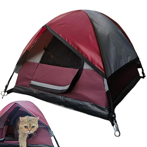 Hobngmuc Winziges Zelt Für Katzen, Kleine Hundezelte Für Draußen, Tragbarer Katzenzwinger, Pet Puppy Kitten Cage Hideaway Zubehör Hobngmuc Winziges Zelt Für Katzen, Kleine Hundezelte Für Draußen, Tragbarer Katzenzwinger, Pet Puppy Kitten Cage Hideaway Zubehör von Hobngmuc