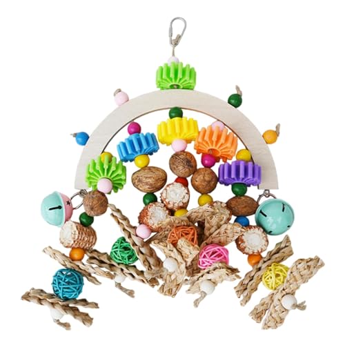 Vogel-Maiskolben-Kauspielzeug, Vogelkäfig-Spielzeug,Maiskolben-Papageienspielzeug für große Vögel | Buntes, aus Mais geflochtenes, handgefertigtes Vogel-Kauspielzeug für kleine und mittelgroße Papagei Vogel-Maiskolben-Kauspielzeug, Vogelkäfig-Spielzeug,Maiskolben-Papageienspielzeug für große Vögel | Buntes, aus Mais geflochtenes, handgefertigtes Vogel-Kauspielzeug für kleine und mittelgroße Papagei von Hobngmuc