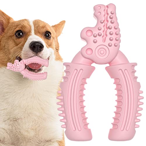 Hods Beißspielzeug für Welpen - Langlebiges, interaktives Kauspielzeug für Hündchen mit Bump-Design,Tragbares Haustier-Kauspielzeug für kleine mittelgroße Hunde, Zahnreinigung und Zahnfleischmassage von Hods