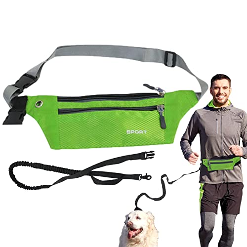 Hods Laufgürtel für Hunde | Freihändige Hundeleine mit Reißverschlusstasche | Professionelles Geschirr mit Martphone-Tasche zum Trainieren, Gehen, Joggen und Laufen Ihres Haustieres von Hods