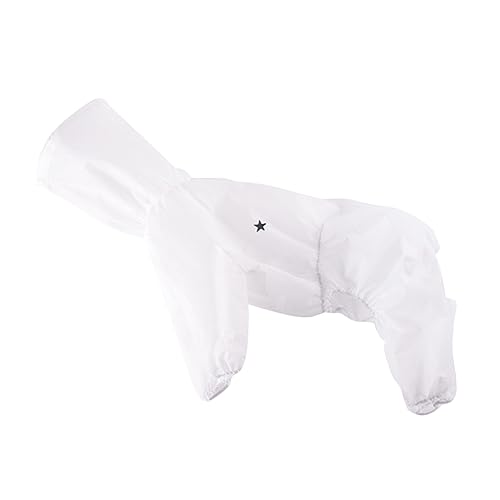 Hoement Hunde Sommerjacke Dünn Und Atmungsaktiv Uv-Schutz Einteilige Haustierkleidung Für Kleine Große Hunde Weiß Hoement Hunde Sommerjacke Dünn Und Atmungsaktiv Uv-Schutz Einteilige Haustierkleidung Für Kleine Große Hunde Weiß von Hoement